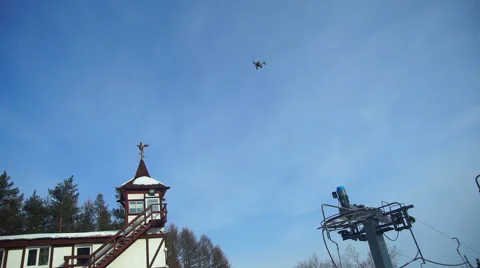 Controls the drone Stock Footage 58203512