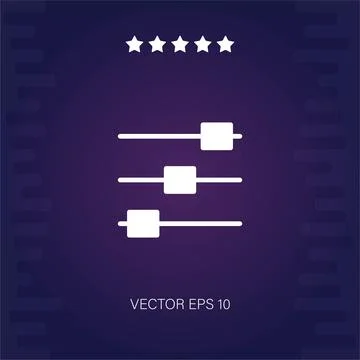 Controls  icon Stock Illustration