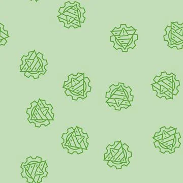 Controls risk line seamless pattern イラスト素材