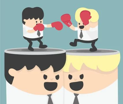 Controversial ideas Stock Illustration