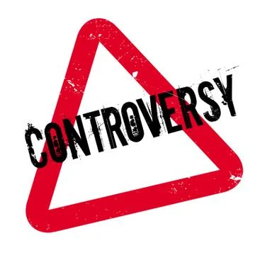 Controversy rubber stamp Illustration