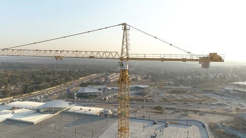 Contruction Crane Video stock 117185466