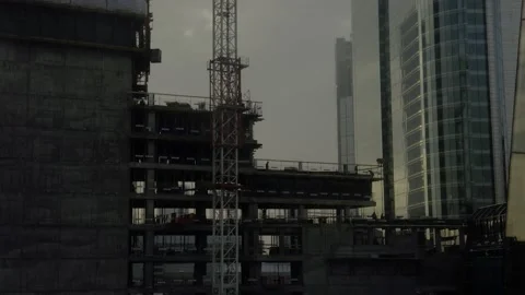 Contruction site timelapse Stock-Footage 147896375