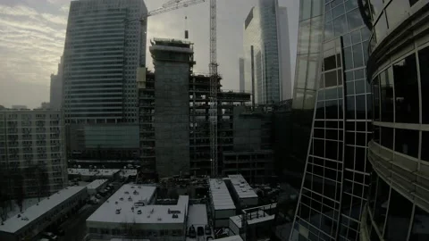 Contruction site timelapse Stock Footage 147896390