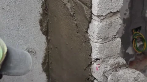 Contruction work Stock Footage 54803339