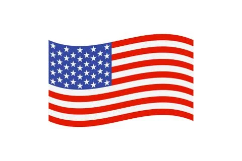 Contry flag illustrtion Stock Illustration