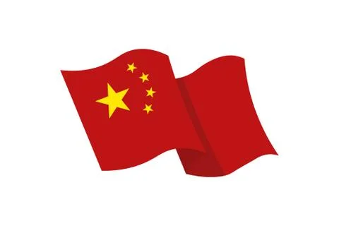 Contry flag illustrtion Stock Illustration