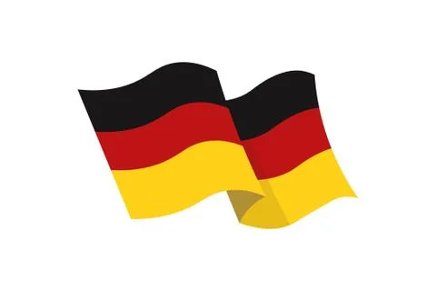 Contry flag illustrtion Stock Illustration