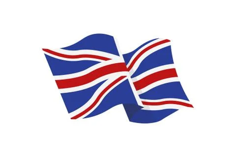 Contry flag illustrtion Stock Illustration