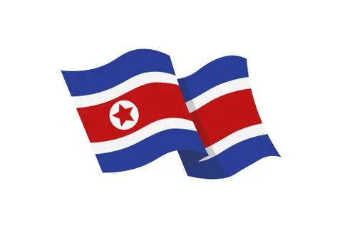Contry flag illustrtion Stock Illustration