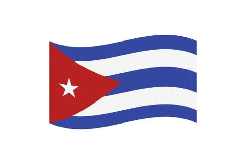 Contry flag illustrtion Stock Illustration