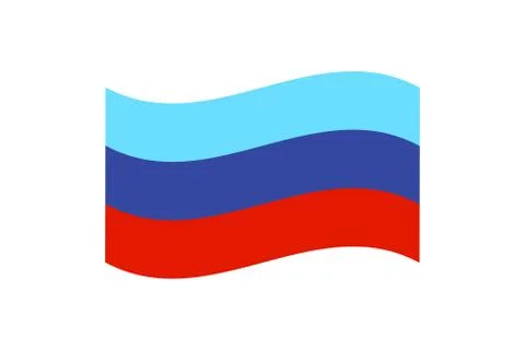 Contry flag illustrtion Stock Illustration