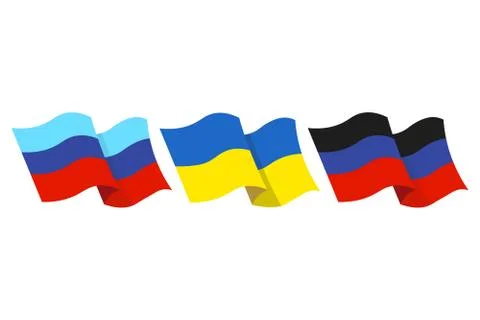 Contry flag illustrtion Stock Illustration