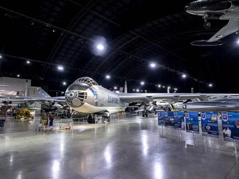  Convair B-36 Peacemaker im National Museum of the United States Air Force... Stock Photos