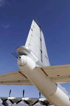 Convair B-36J Peacemaker tail and gun turret, Pima Air &amp; Space Museum, Tucson Stock Photos