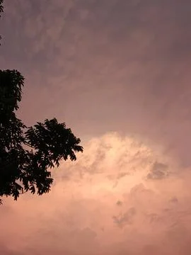 Convective Structure Creating Moody Weather Backdrop Voluminous Storm Mass .. Stock Photos