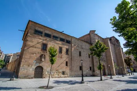 Convent of the Annunciation, also known as Las Ursulas in Salamanca, Spain Stock Photos