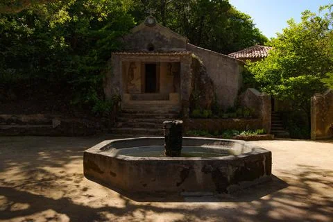 Convent of the Capuchos, Sintra Stock Photos