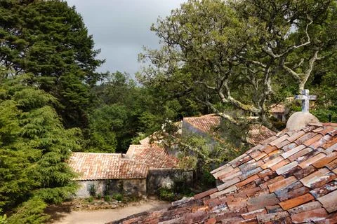 Convent of the Capuchos, Sintra Stock Photos