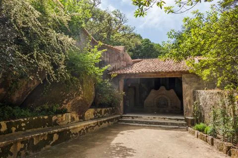 Convent of the Capuchos, Sintra Stock Photos