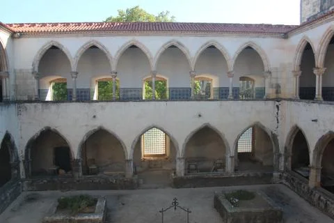 Convent of Christ (Tomar) Stock Photos