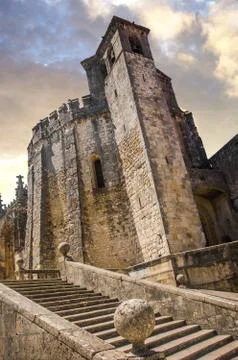 Convent Of Christ in Tomar Stock Photos