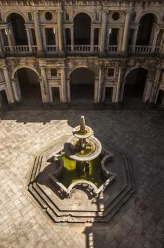 Convent Of Christ in Tomar Stock Photos