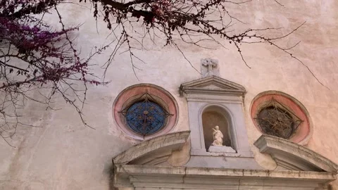 Convent Entrance Stock Footage 167841382
