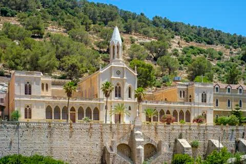 Convent of Hortus Conclusus, Artas (Ertas), West Bank, Palestine Stock Photos