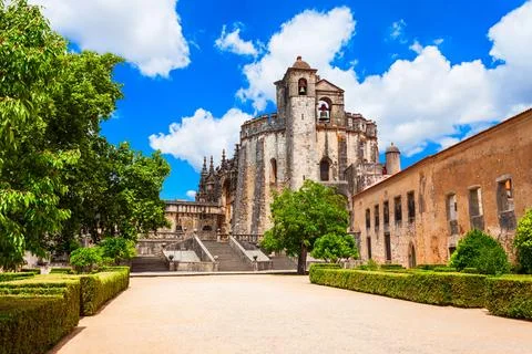 Convent of Order of Christ, Tomar Foto stock
