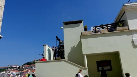 Convent of Our Lady of Mount Carmel, Lisbon Stock Footage