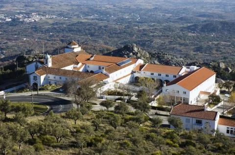 Convent of Senhora da Estrela Stock Photos