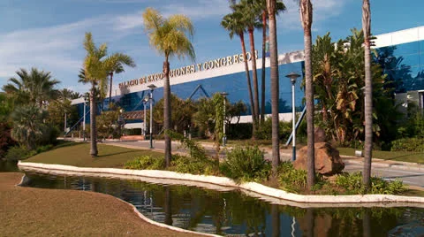 Convention center, Spain Stock Footage 25423861