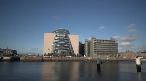 Convention Centre Dublin Stock Footage 44128935