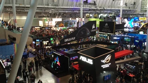 Convention Centre Stock Footage 89986346