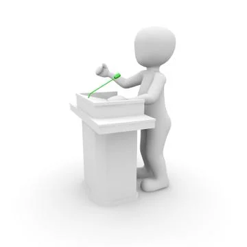 Convention green Stock Illustration