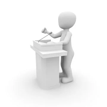 Convention grey Stock Illustration