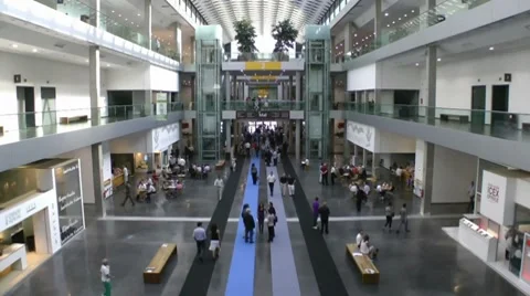 Convention Hall Timelapse Stock Footage 8685557