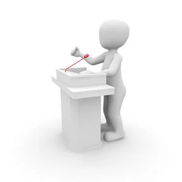 Convention red Stock Illustration