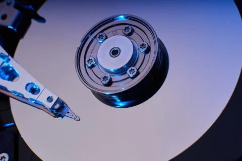 Conventional computer hard disk drive HDD Stock Photos