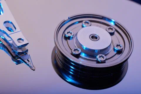 Conventional computer hard disk drive HDD Stock Photos