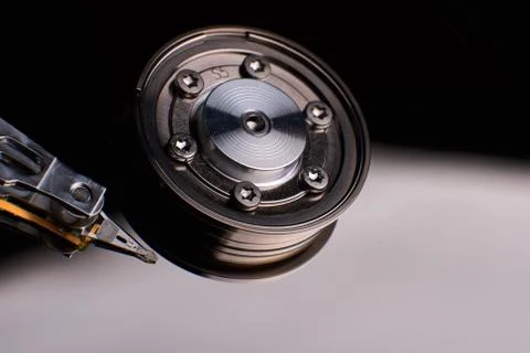 Conventional computer hard disk drive HDD Stock Photos
