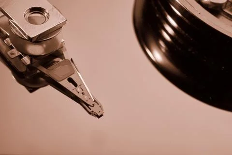 Conventional computer hard disk drive HDD Stock Photos