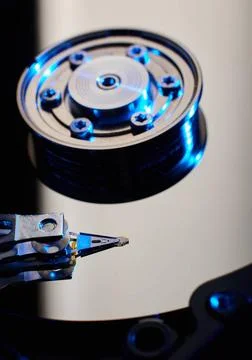  conventional computer hard disk drive HDD conventional computer hard disk... Stock Photos