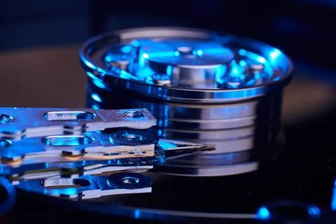  conventional computer hard disk drive HDD conventional computer hard disk... Stock Photos
