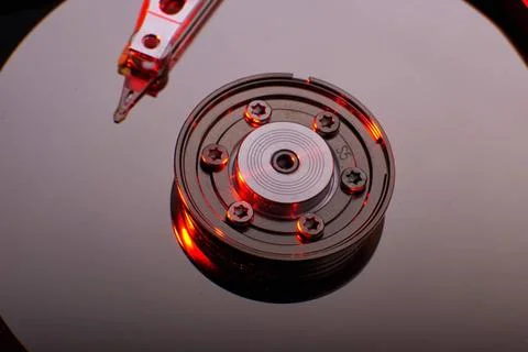  conventional computer hard disk drive HDD conventional computer hard disk... Stock Photos