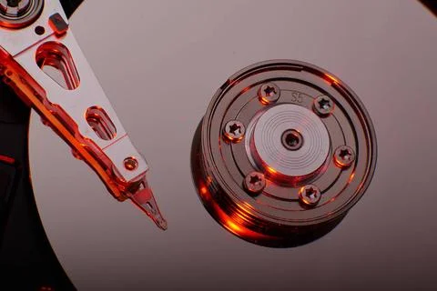  conventional computer hard disk drive HDD conventional computer hard disk... Stock Photos