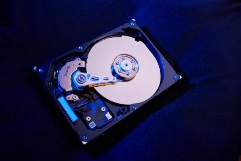 Conventional computer harddiskdrive Stock Photos