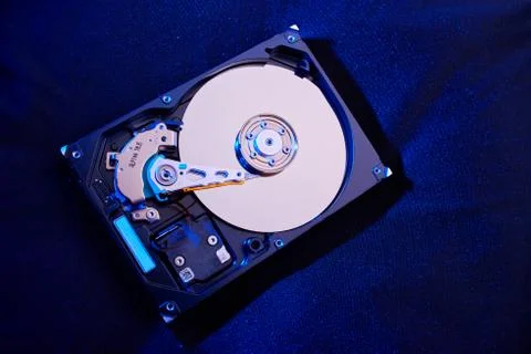 Conventional computer harddiskdrive Stock Photos