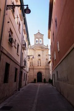 Convento de las Carmelitas Descalzas, Pamplona Stock Photos